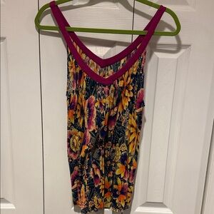 Free People Multicolor Floral Camisole